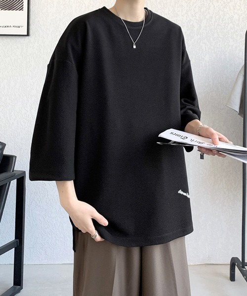 FVLMEN(フルメン)の「【FVLMEN】onepoint logo halfsleeve tee/ワンポイント ロゴ ハーフスリーブ T(Tシャツ/カットソー・メンズ・ホワイト/ブラック/グレー・MEDIUM/LARGE/X-LARGE)」の21枚目の写真
