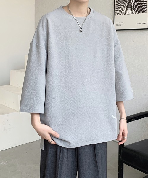 FVLMEN(フルメン)の「【FVLMEN】onepoint logo halfsleeve tee/ワンポイント ロゴ ハーフスリーブ T(Tシャツ/カットソー・メンズ・ホワイト/ブラック/グレー・MEDIUM/LARGE/X-LARGE)」の22枚目の写真