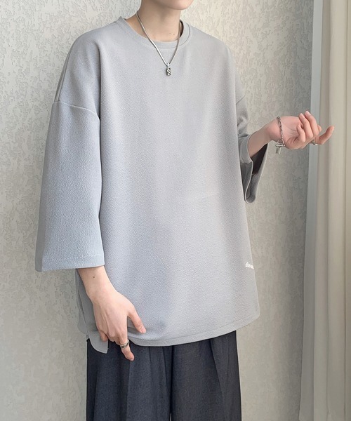 FVLMEN(フルメン)の「【FVLMEN】onepoint logo halfsleeve tee/ワンポイント ロゴ ハーフスリーブ T(Tシャツ/カットソー・メンズ・ホワイト/ブラック/グレー・MEDIUM/LARGE/X-LARGE)」の19枚目の写真