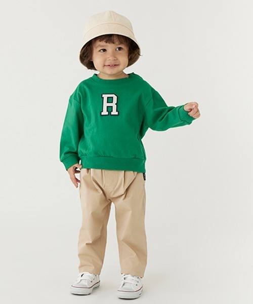 petit main(プティマイン)の「タックテーパードパンツ(その他パンツ・キッズ・ベージュ/シルバーグレー/ブルー/ブラック・120cm/150cm/80cm/100cm/140cm/110cm/130cm/90cm)」の4枚目の写真