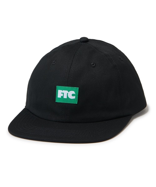 FTC（エフティーシー）の「SMALL LOGO 6 PANEL（キャップ・メンズ・ブラック/カーキ・FREE）」の2枚目の写真