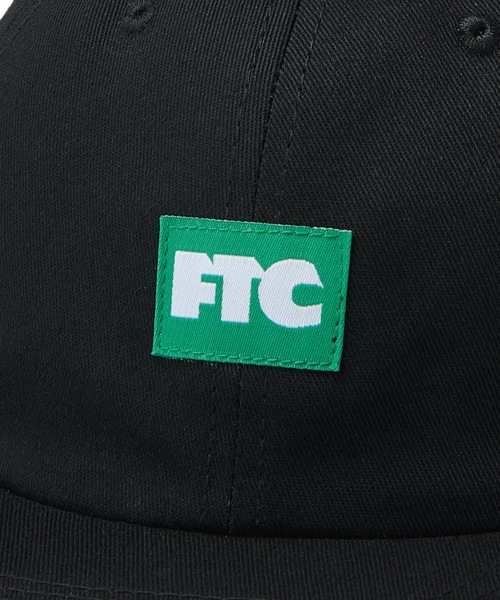FTC（エフティーシー）の「SMALL LOGO 6 PANEL（キャップ・メンズ・ブラック/カーキ・FREE）」の4枚目の写真