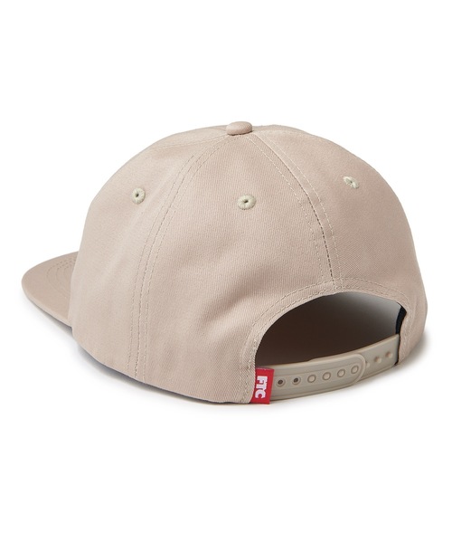 FTC（エフティーシー）の「SMALL LOGO 6 PANEL（キャップ・メンズ・ブラック/カーキ・FREE）」の3枚目の写真