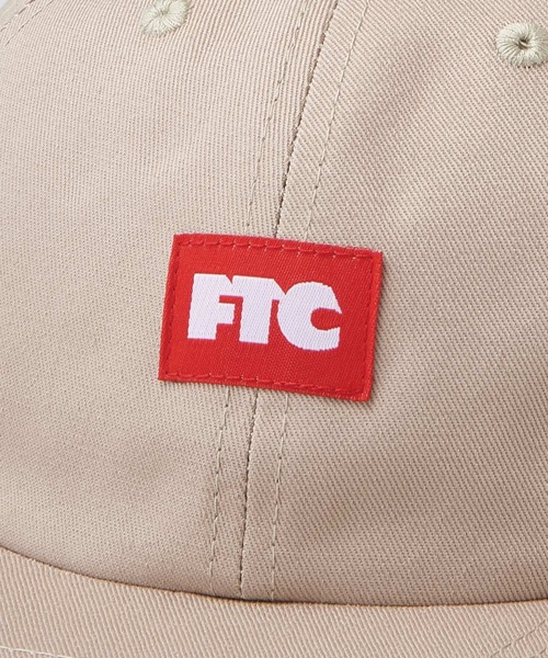 FTC（エフティーシー）の「SMALL LOGO 6 PANEL（キャップ・メンズ・ブラック/カーキ・FREE）」の5枚目の写真