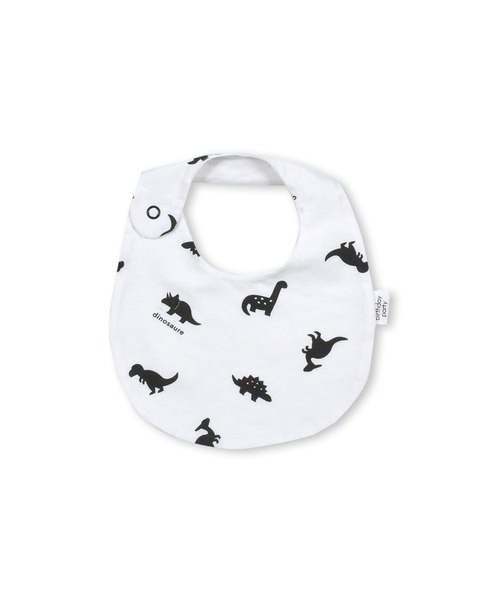 birthday party（バースデイパーティー）の「birthdayparty/【お揃い】天竺恐竜プリントコットンスタイ（スタイ/よだれかけ・キッズ・グリーン系その他/ホワイト系その他・ONESIZE）」の7枚目の写真