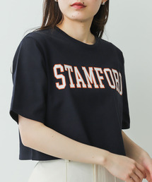 SENSE OF PLACE by URBAN RESEARCH | グラフィッククロップドTシャツ(半袖)(Tシャツ/カットソー)
