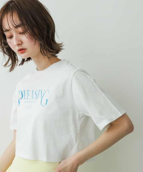 SENSE OF PLACE by URBAN RESEARCH（センスオブプレイスバイアーバンリサーチ）の「グラフィッククロップドTシャツ(半袖)（Tシャツ/カットソー・レディース・その他1/その他2/その他3・ONE）」の10枚目の写真