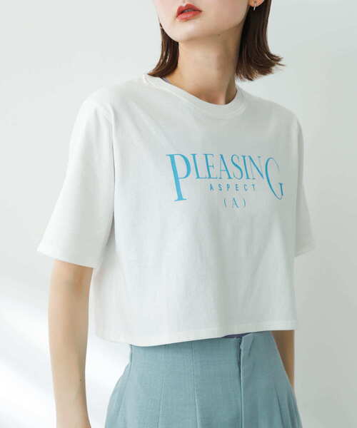 SENSE OF PLACE by URBAN RESEARCH（センスオブプレイスバイアーバンリサーチ）の「グラフィッククロップドTシャツ(半袖)（Tシャツ/カットソー・レディース・その他1/その他2/その他3・ONE）」の7枚目の写真