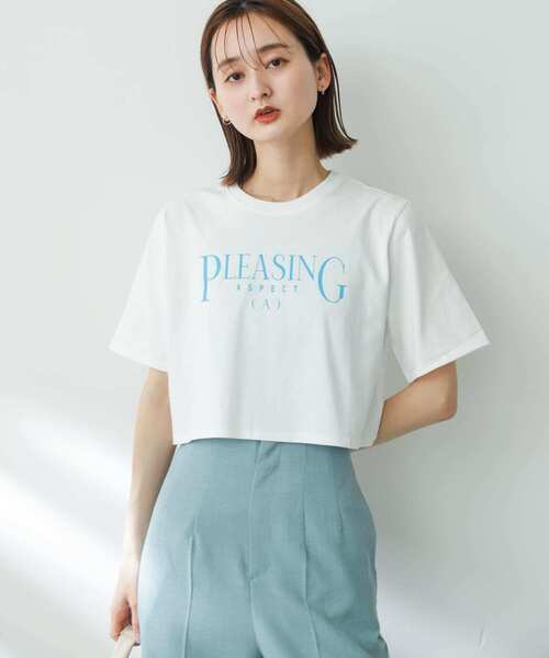 SENSE OF PLACE by URBAN RESEARCH（センスオブプレイスバイアーバンリサーチ）の「グラフィッククロップドTシャツ(半袖)（Tシャツ/カットソー・レディース・その他1/その他2/その他3・ONE）」の18枚目の写真