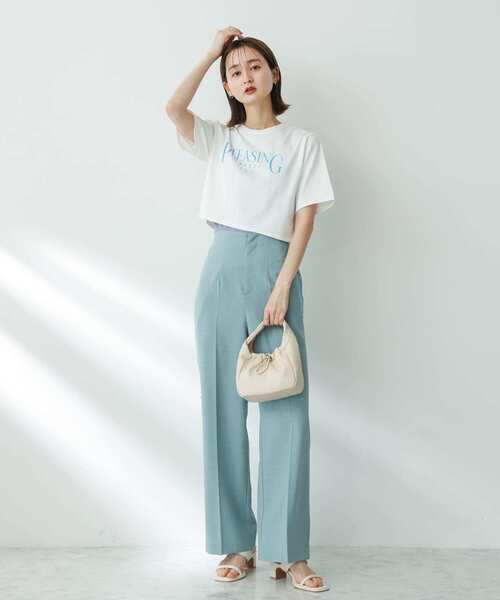 SENSE OF PLACE by URBAN RESEARCH（センスオブプレイスバイアーバンリサーチ）の「グラフィッククロップドTシャツ(半袖)（Tシャツ/カットソー・レディース・その他1/その他2/その他3・ONE）」の21枚目の写真