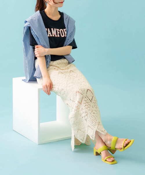 SENSE OF PLACE by URBAN RESEARCH（センスオブプレイスバイアーバンリサーチ）の「グラフィッククロップドTシャツ(半袖)（Tシャツ/カットソー・レディース・その他1/その他2/その他3・ONE）」の22枚目の写真