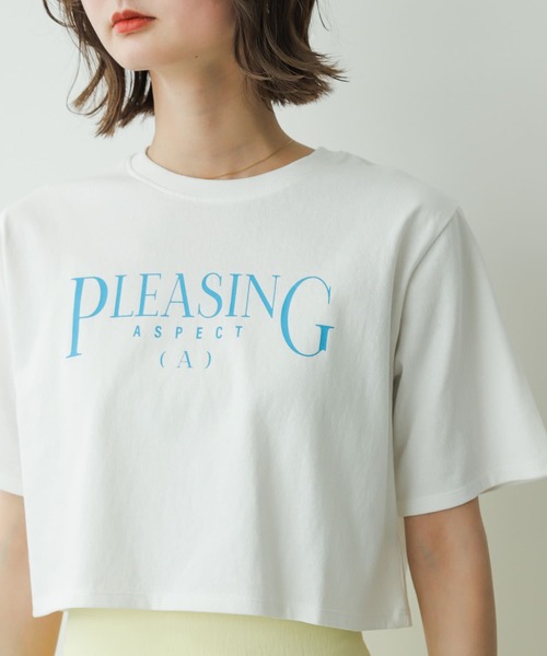 SENSE OF PLACE by URBAN RESEARCH（センスオブプレイスバイアーバンリサーチ）の「グラフィッククロップドTシャツ(半袖)（Tシャツ/カットソー・レディース・その他1/その他2/その他3・ONE）」の17枚目の写真