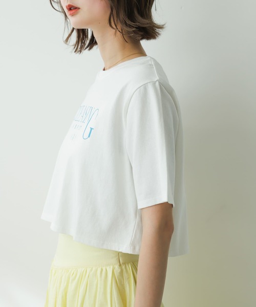 SENSE OF PLACE by URBAN RESEARCH（センスオブプレイスバイアーバンリサーチ）の「グラフィッククロップドTシャツ(半袖)（Tシャツ/カットソー・レディース・その他1/その他2/その他3・ONE）」の13枚目の写真