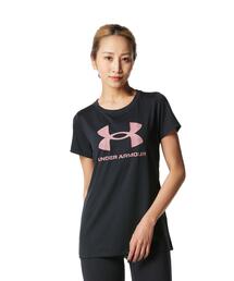 UAテック ショートスリーブTシャツ 〈ビッグロゴ〉（トレーニング/レディース）