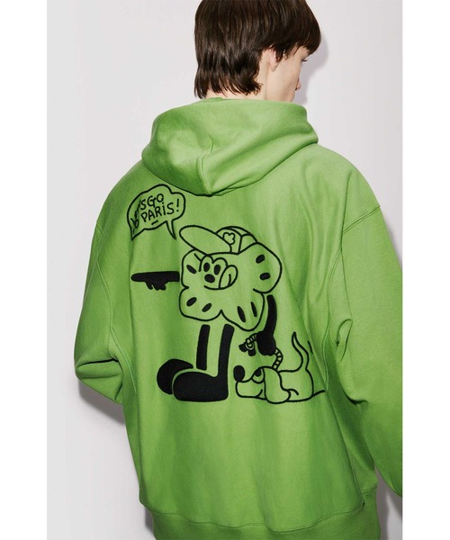 'BOKE Boy Travels' オーバーサイズ フーディ