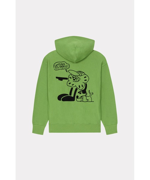 'BOKE Boy Travels' オーバーサイズ フーディ