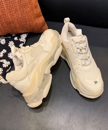 Silly | 【厚底で可愛い♪韓国コーデに◎】厚底クリアソールスニーカー(スニーカー)