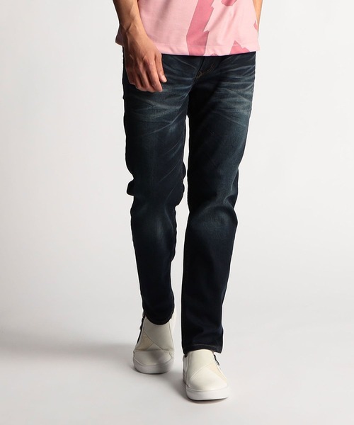 NICOLE CLUB FOR MEN（ニコルクラブフォーメン）の「アラカルト５ポケットパンツ（その他パンツ・メンズ・オフホワイト/ブルー/ブラック/インディゴブルー・MEDIUM/X-LARGE/LARGE/SMALL）」の3枚目の写真