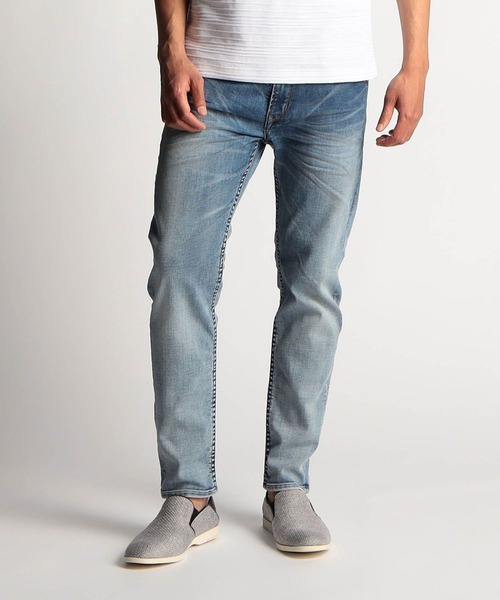 NICOLE CLUB FOR MEN（ニコルクラブフォーメン）の「アラカルト５ポケットパンツ（その他パンツ・メンズ・オフホワイト/ブルー/ブラック/インディゴブルー・MEDIUM/X-LARGE/LARGE/SMALL）」の4枚目の写真