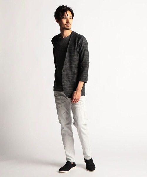 NICOLE CLUB FOR MEN（ニコルクラブフォーメン）の「アラカルト５ポケットパンツ（その他パンツ・メンズ・オフホワイト/ブルー/ブラック/インディゴブルー・MEDIUM/X-LARGE/LARGE/SMALL）」の5枚目の写真