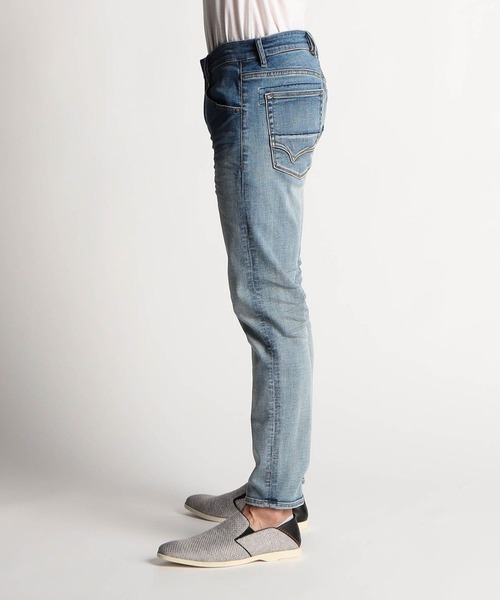 NICOLE CLUB FOR MEN（ニコルクラブフォーメン）の「アラカルト５ポケットパンツ（その他パンツ・メンズ・オフホワイト/ブルー/ブラック/インディゴブルー・MEDIUM/X-LARGE/LARGE/SMALL）」の10枚目の写真