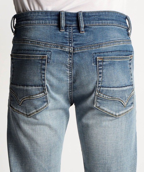 NICOLE CLUB FOR MEN（ニコルクラブフォーメン）の「アラカルト５ポケットパンツ（その他パンツ・メンズ・オフホワイト/ブルー/ブラック/インディゴブルー・MEDIUM/X-LARGE/LARGE/SMALL）」の12枚目の写真