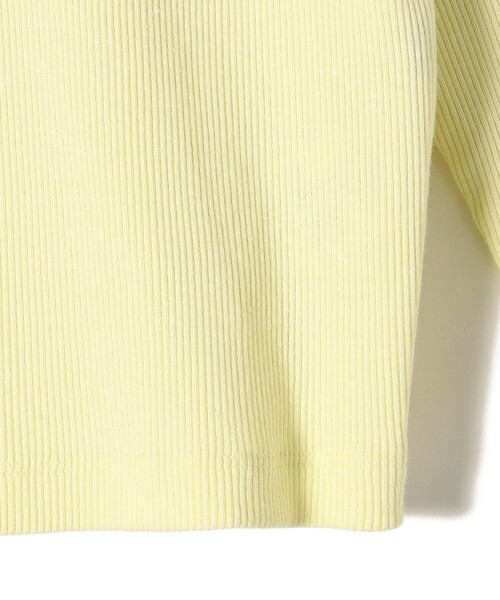 SHIPS（シップス）の「〈手洗い可能〉PLA ライト テレコ ショート カーディガン◇（カーディガン/ボレロ・レディース・ダークグレー/イエロー/オフホワイト・ONE SIZE）」の12枚目の写真