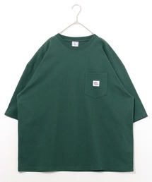【JEMORGAN / ジェーイーモーガン】天竺ピスネームポケット付半袖クルーネックＴシャツ/ユニセックス