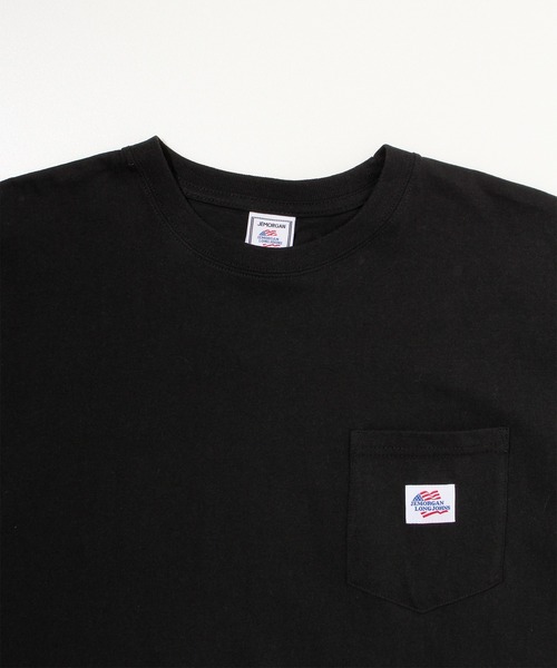 JEMORGAN(ジェーイーモーガン)の「【JEMORGAN / ジェーイーモーガン】天竺ピスネームポケット付半袖クルーネックTシャツ/ユニセックス(Tシャツ/カットソー・メンズ・ブラック/ベージュ/ネイビー/オフホワイト/ピンク/グリーン/ライトグレー/グリーン系1/ベージュ系1・XL/L/M)」の10枚目の写真