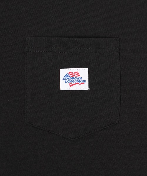 JEMORGAN(ジェーイーモーガン)の「【JEMORGAN / ジェーイーモーガン】天竺ピスネームポケット付半袖クルーネックTシャツ/ユニセックス(Tシャツ/カットソー・メンズ・ブラック/ベージュ/ネイビー/オフホワイト/ピンク/グリーン/ライトグレー/グリーン系1/ベージュ系1・XL/L/M)」の11枚目の写真