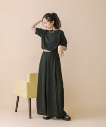 mystic | [mline]ワイドパンツセットアップ(つなぎ/オールインワン)