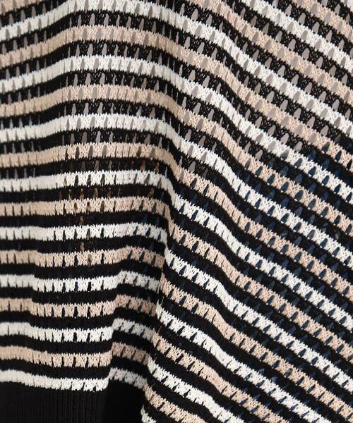 Cutie Blonde（キューティーブロンド）の「◆【2点セット/抜け感が涼し気】抜き衿デザイン メッシュニット（その他トップス・レディース・イエロー/ホワイト系/ブラック系2・00）」の22枚目の写真