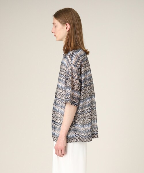 tk.TAKEO KIKUCHI（ティーケータケオキクチ）の「◆レースデザインシャツ（シャツ/ブラウス・メンズ・ホワイト/ブルー系4/ブルー系/ブラック系4/ブラック系2/ブラック系/ホワイト系3/ブラック/レッド系4・02/03）」の18枚目の写真