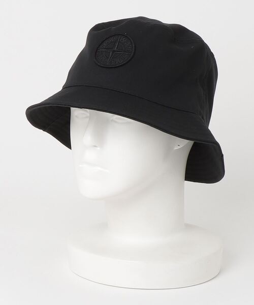 STONE ISLAND（ストーンアイランド）の「LOGO BUCKET HAT（ハット・メンズ・ブラック・L/XL）」の5枚目の写真