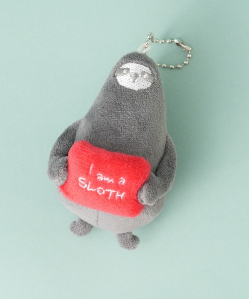 BIRTHDAY BAR（バースデイバー）の「I am a SLOTH にぎにぎキーホルダー ナマケモノ（キーホルダー）」 WEAR