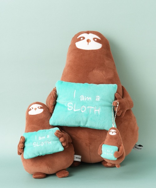 BIRTHDAY BAR（バースデイバー）の「I am a SLOTH にぎにぎキーホルダー ナマケモノ（キーホルダー・レディース・レッド/グリーン・フリー）」の7枚目の写真