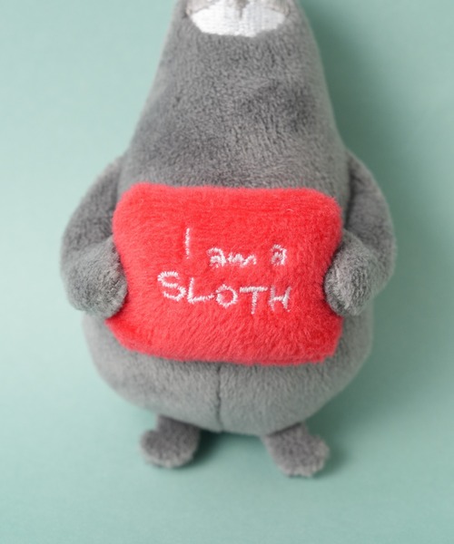 BIRTHDAY BAR（バースデイバー）の「I am a SLOTH にぎにぎキーホルダー ナマケモノ（キーホルダー・レディース・レッド/グリーン・フリー）」の8枚目の写真