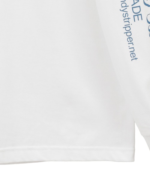 Candy Stripper（キャンディストリッパー）の「CANDY CHUM L/S Tシャツ（Tシャツ/カットソー・レディース・オフホワイト/ヘザーグレー/ブラック・2）」の12枚目の写真