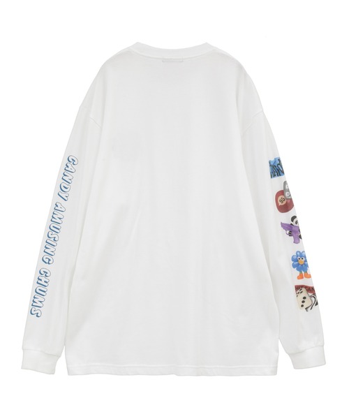 Candy Stripper（キャンディストリッパー）の「CANDY CHUM L/S Tシャツ（Tシャツ/カットソー・レディース・オフホワイト/ヘザーグレー/ブラック・2）」の10枚目の写真
