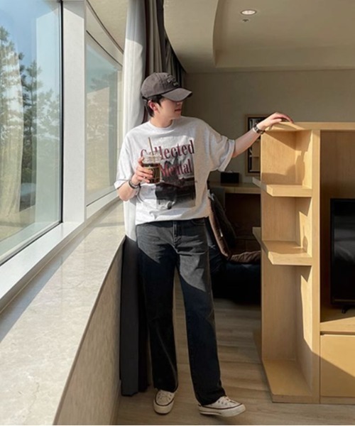 B.R.U（ブル）の「フォトグラフィックＴシャツ（Tシャツ/カットソー・メンズ・ブラック/ライトグレー・FREE）」の9枚目の写真