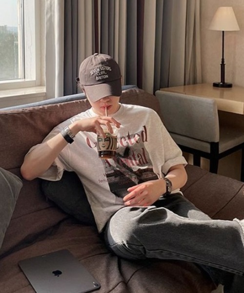 B.R.U（ブル）の「フォトグラフィックＴシャツ（Tシャツ/カットソー・メンズ・ブラック/ライトグレー・FREE）」の8枚目の写真