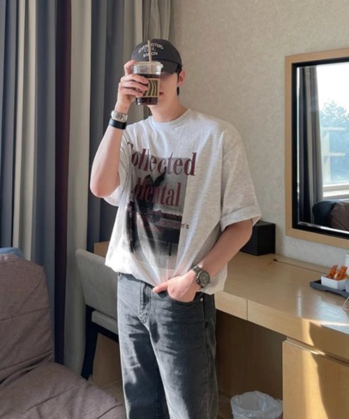 B.R.U（ブル）の「フォトグラフィックＴシャツ（Tシャツ/カットソー・メンズ・ブラック/ライトグレー・FREE）」の6枚目の写真