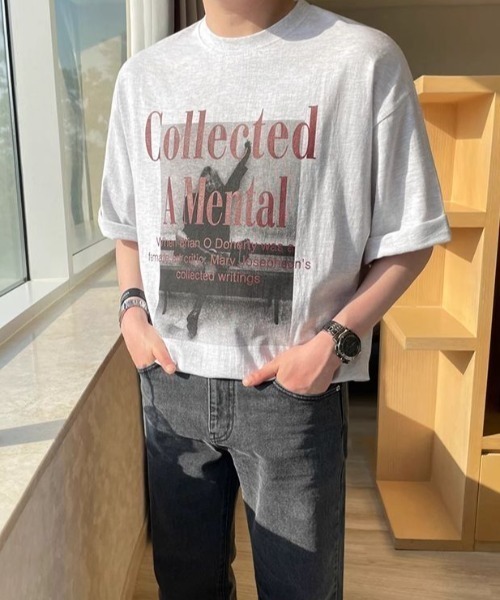 B.R.U（ブル）の「フォトグラフィックＴシャツ（Tシャツ/カットソー・メンズ・ブラック/ライトグレー・FREE）」の5枚目の写真