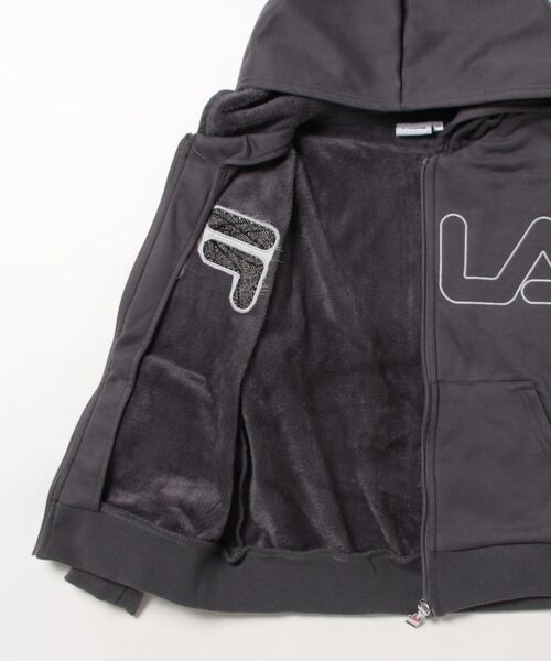 FILA（フィラ）の「FILA/フィラ　キッズ　ジャケット（アウター）（ブルゾン・キッズ・ネイビー/チャコールグレー・140/150/160/130）」の4枚目の写真