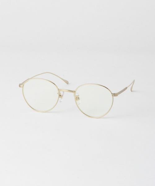 UNITED ARROWS（ユナイテッドアローズ）の「＜BOW＆ARROWS(ボウ アンド アローズ）＞ SHANTUNG FL（メガネ・メンズ・ゴールド/シルバー/その他1・フリー）」の3枚目の写真
