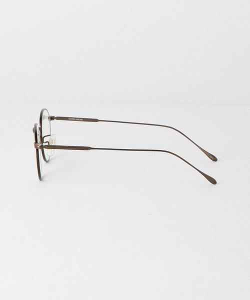 UNITED ARROWS（ユナイテッドアローズ）の「＜BOW＆ARROWS(ボウ アンド アローズ）＞ SHANTUNG FL（メガネ・メンズ・ゴールド/シルバー/その他1・フリー）」の4枚目の写真