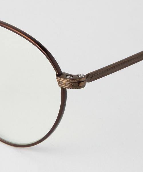 UNITED ARROWS（ユナイテッドアローズ）の「＜BOW＆ARROWS(ボウ アンド アローズ）＞ SHANTUNG FL（メガネ・メンズ・ゴールド/シルバー/その他1・フリー）」の6枚目の写真