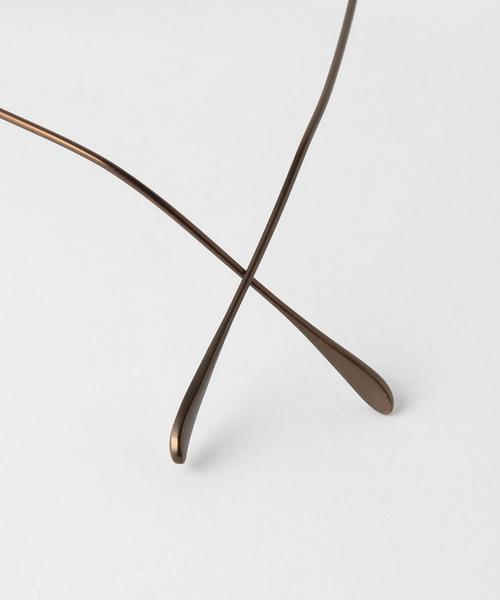 UNITED ARROWS（ユナイテッドアローズ）の「＜BOW＆ARROWS(ボウ アンド アローズ）＞ SHANTUNG FL（メガネ・メンズ・ゴールド/シルバー/その他1・フリー）」の9枚目の写真