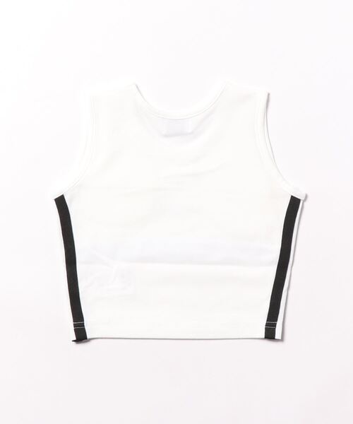 LOVETOXIC（ラブトキシック）の「【LTXC】冷感ラインカップ付タンクトップ（タンクトップ・キッズ・ブラック/オフホワイト/ピンク・LL/SS/S/M/L）」の14枚目の写真