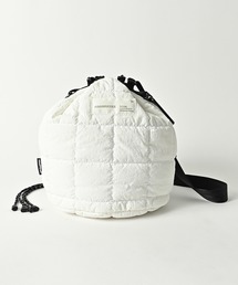 【ADAMPATEK/アダムパテック】SQUARE QUILT MINI DRAWSTRING BAG / スクエア型キルティングミニショルダーバッグ